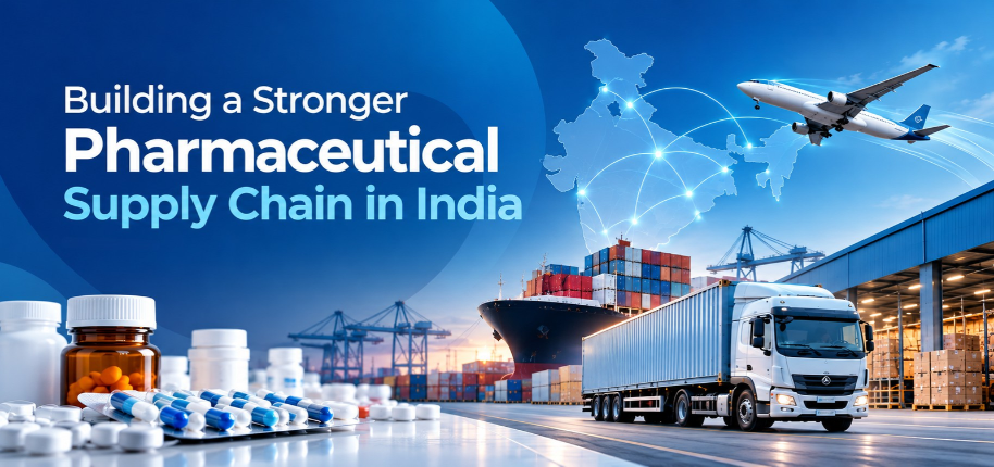 Pharmaceutical supply chain management with medicine distribution and inventory tracking